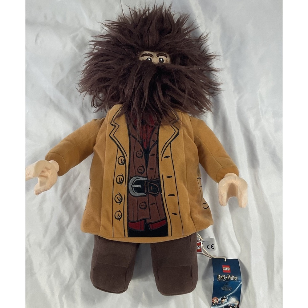Lego Harry Potter Hagrid Plush Wizarding World LEGO  (Rubeus Hagrid) NEW 394
